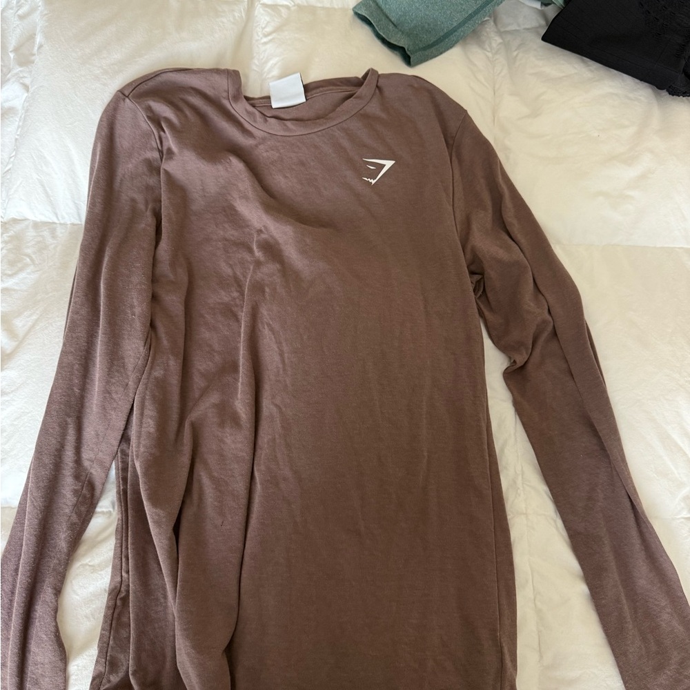 Women’s Gymshark purple long sleeve top